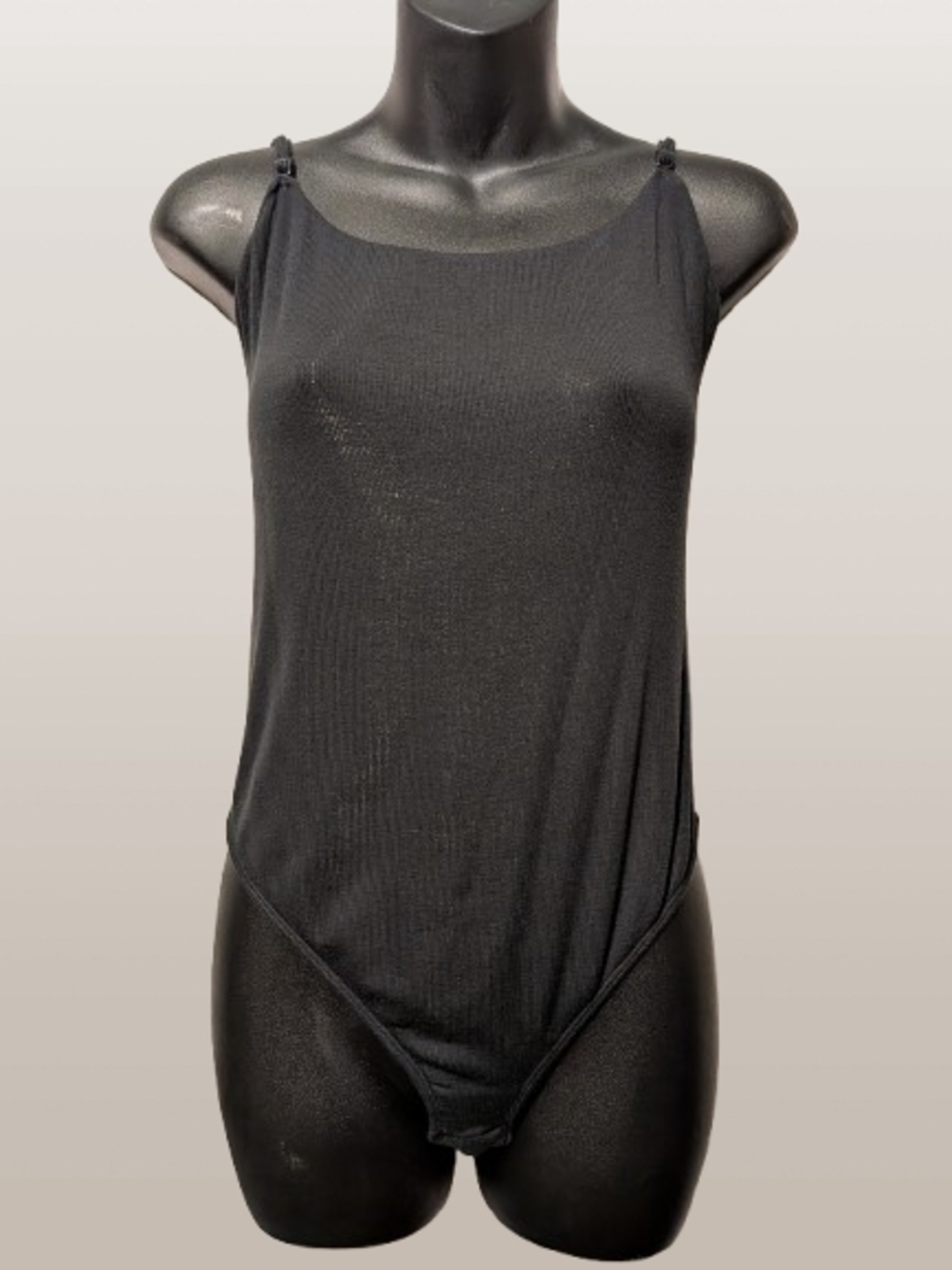 Calvin Klein Sleepwear Ribbed Low Back Bodysuit - NWT - XL